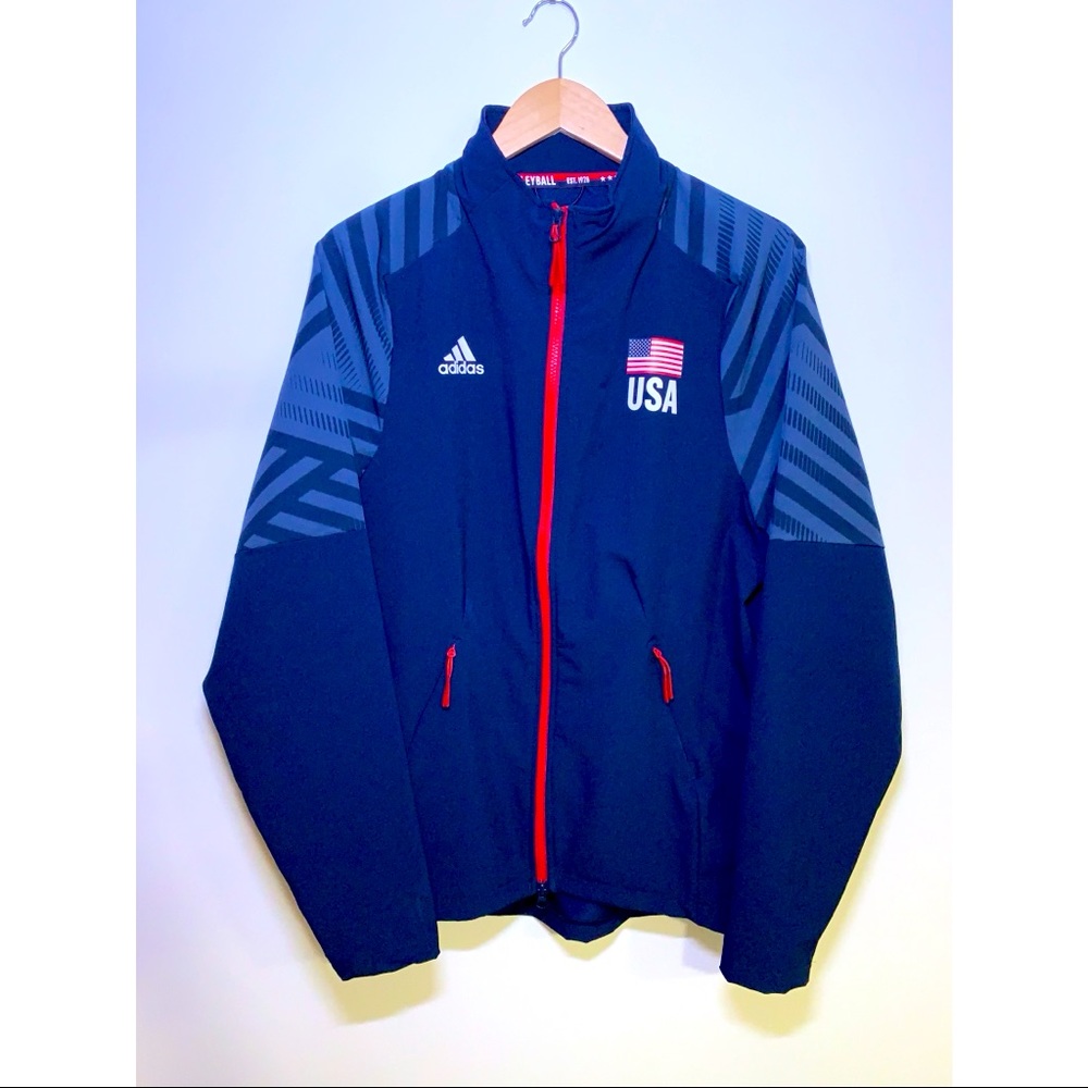 Adidas USA Volleyball Zipup Jacket